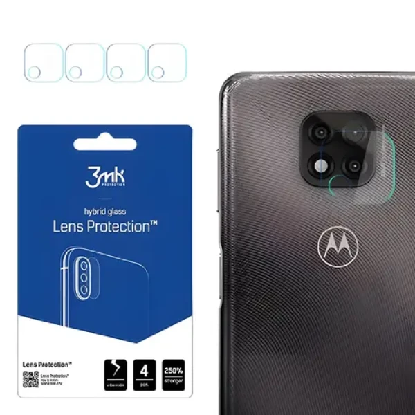 3mk Lens Protection Motorola Moto G Power (2021) / Ochranné sklo na fotoaparát / Hybridné / 4 ks