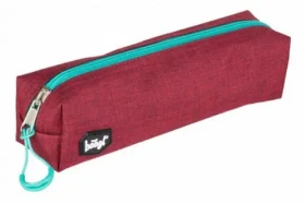 BAAGL Študentský peračník etue Red / 21x5.5x5.5 cm (A-5351)