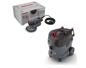 Brúska Menzer VCL 530 PRO a brúska ETS 150 5.0 SET