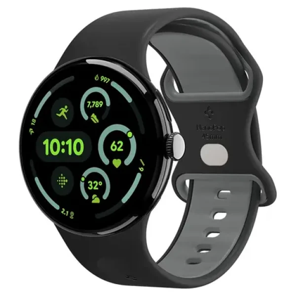 Spigen Nano Pop remienok pre Google Pixel Watch 4/3 45mm čierna (AMP09491)