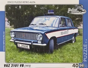 RETRO-AUTA Puzzle č.04 VAZ 2101 VB (1973)