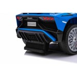 Mamido Detské odrážadlo auto s vodiacou tyčou Lamborghini Aventador SV modré