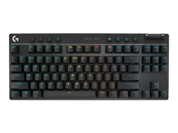 Logitech G915 PRO X čierna / bezdrôtová herná klávesnica / US Int. layout / Bluetooth / RGB (920-012121)