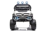 Mamido Detské elektrické autíčko Mercedes-Benz Unimog S 4x4 biele