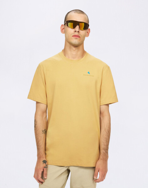 Klättermusen Root Logo SS Tee M's 390 Straw L