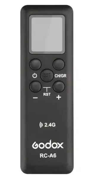 Godox RC-A6 / Diaľkové ovládanie / 2,4 GHz / 32 kanálov / 16 skupín (RC-A6)