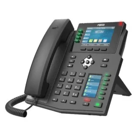 Fanvil X5U V2 čierna / IP telefón / 16 liniek / 3.5 "LCD / PoE / Bluetooth 4.2 (X5U V2)