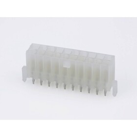 Molex vstavaná zásuvková lišta (štandardná) Počet pólov 20 Raster (rozteč): 4.20 mm 39299204 1 ks Tray; 39299204