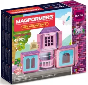 MAGFORMERS Mini House Set 42 dielikov
