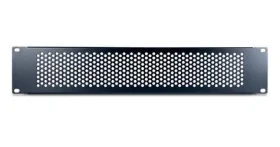 Inter-tech Krycí panel 19" 2U / Krycí panel do racku / 482x89x11 mm / kov / čierna RAL 9005 (88887319)