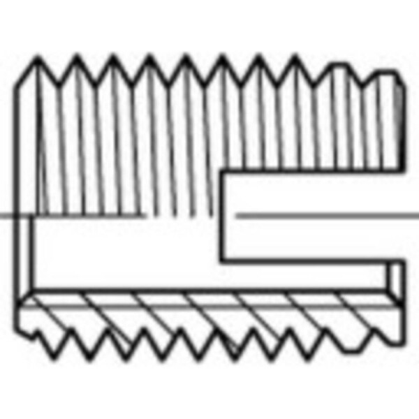 159836 závitové vložky M12 22 mm 25 ks; 159836