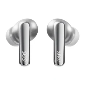 QCY HT18 Lite Titanové / Bezdrôtové slúchadlá / TWS / ANC / Bluetooth 6.0 / LDAC / IPX5 (HT18 Lite Titanium)