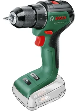 BOSCH UniversalDrill 18V-60 zelená/čierna / Aku vŕtací skrutkovač / 18V / bezkefový motor / bez batérie a nabíjačky (06039D7000)