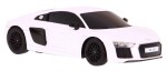 RASTAR Auto na diaľkové ovládanie R / C Audi R8 Rastar 1:24 biele
