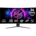 34" MSI MPG 346CQRF X24 čierna / VA / 3440x1440 / 21:9 / 4000:1 / 400cd-m2 / DP + HDMI + USB-C / VESA (MPG 346CQRF)