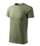 Základné tričko pánske khaki XL