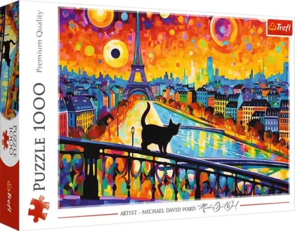 Trefl Puzzle Mačka v Paríži