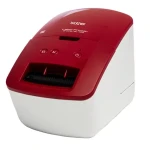 Brother QL-600R červená / Tlačiareň samolepiacich štítkov / 300dpi / vertikálna tlač / USB (QL600RXX1)