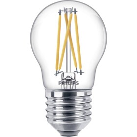 Philips LED 871951432441100 LED En.trieda 2021 D (A - G) E27 kvapkový tvar 3.4 W = 40 W teplá biela (Ø x d) 45 mm x 78 mm 1 ks; 871951432441100