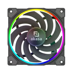 Akasa SOHO AR12 čierna / 120mm / Hydro Dynamic Bearing / 31.8 dB @ 2000 RPM / 58.3 CFM / 4-Pin PWM (AK-FN123)