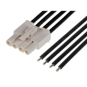 Molex zástrčkový konektor na kábel Počet pólov 4 2162911043 1 ks Bulk; 2162911043