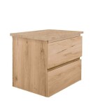 Kúpeľňová skrinka s dubovou krycou doskou SAT B-Way dub mat BWAY260OAKDESK BWAY260OAKDESK