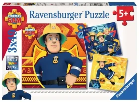 Ravensburger Požiarnik Sam: Zavolaj Sama v núdzi - 3x49 dielikov