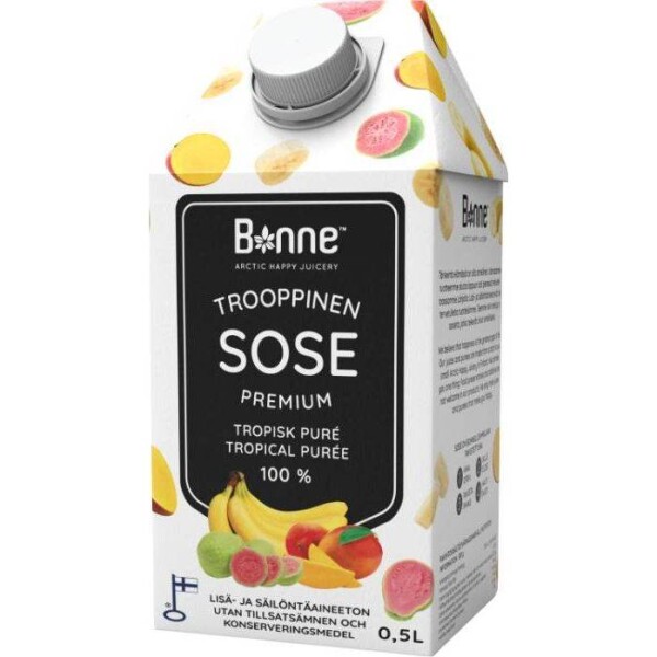 Ovocné pyré 100% Tropické 0,5l - Bonne - Bonne