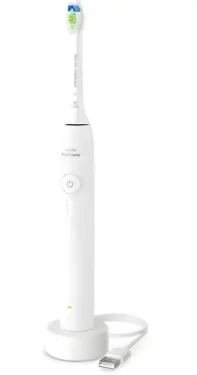 Philips Sonicare 3100 HX4031/21 biela / Elektrická zubná kefka / výdrž 336 h / nabíjačka (HX4031/21)