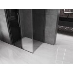 MEXEN/S - Velár sprchovací kút, posuvné dvere 110 x 85, grafit, grafit metal 871-110-085-41-95
