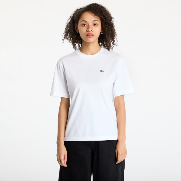 Tričko LACOSTE Soft Cotton T-shirt White L