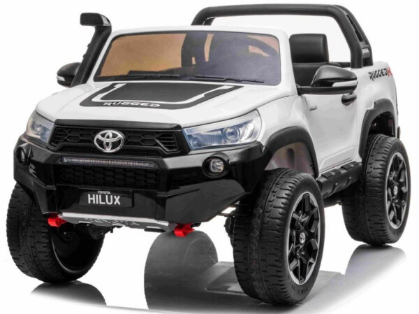 Mamido Detské elektrické autíčko Toyota Hilux 4x4 biele