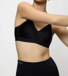 TRIACTION Wellness N – Športová podprsenka: istota a pohodlie pri jóge Triumph BLACK 90E