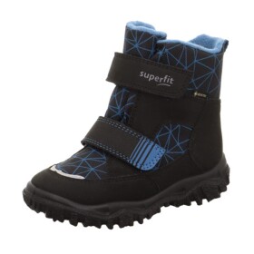 HUSKY Black/Blue Goretex Detské zimné topánky, Superfit, 1-006080-0010, modrá - 33