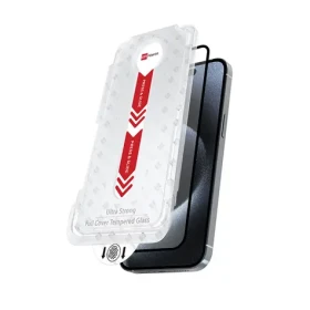 ER Glass FC iPhone 17 Pro Max / Ochranné sklo / Full Cover / Tvrdené sklo 9H / Inštalačný rámček (ERGSFCBAPIP17PM)