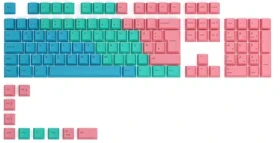 Glorious vymeniteľné klávesy GPBT DE Pastel / 115 ks / DE layout / Cherry MX(+) (GLO-KC-GPBT-P-DE)