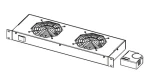 Legrand EVO / Ventilačná jednotka / 1U / 2x ventilátor / Termostat (EC1U2V)