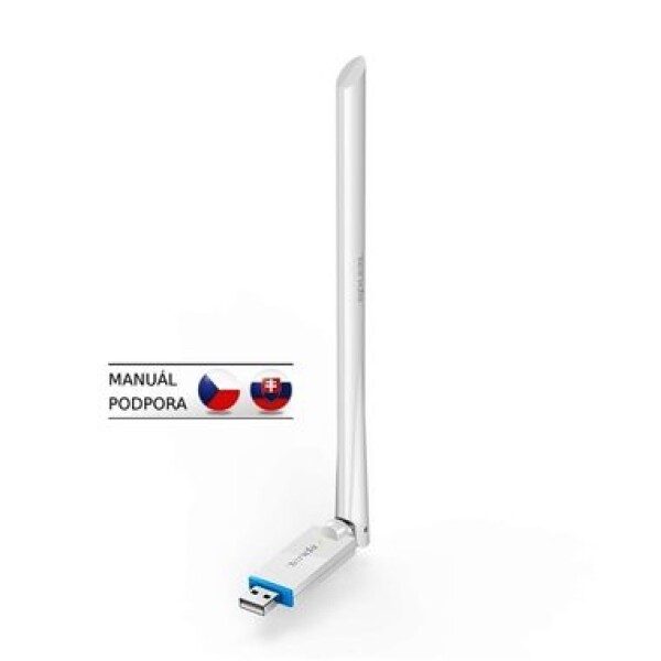 Tenda U2 / Wireless-N USB adaptér / 150 Mbs / 802.11 bgn / 6 dBi / režimy Client / Soft AP (U2)