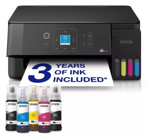 Epson EcoTank L3362 / Multifunkčná atramentová tlačiareň / Tlač / Sken / Kopírovanie (C11CL63421)