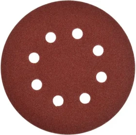 GEKO Brúsny disk 125 mm / Brúsny papier / Zrnitosť P220 / 8 otvorov / 50 ks (SPLG78659)