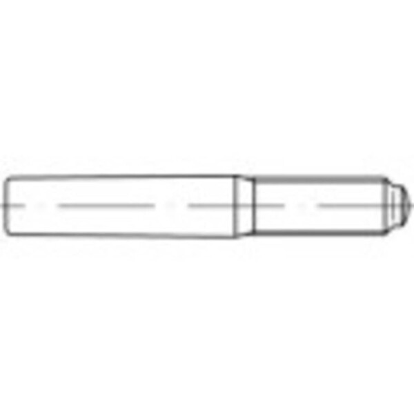 TOOLCRAFT 144667 kužeľový kolík (Ø x d) 13 mm x 14 cm ocel 10 ks; 144667