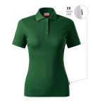 Dámske tričko Resist Heavy Polo bottle green 06 (štítok značky) XL