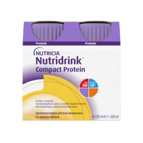 Nutridrink Compact Protein Banán. sol. 4 x 125 ml
