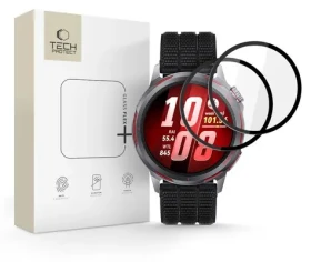 Tech-Protect Glass Flex Huawei Watch GT Runner 2 čierna / Ochranné sklo / Hybridné sklo / 2 ks