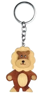 2Kids Toys Drevená kľúčenka Lev stojaci