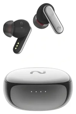 VIAIM Nano+ strieborná / Slúchadlá / TWS / AI diktafón / ANC 45dB / Bluetooth 5.3 (XF-A01)