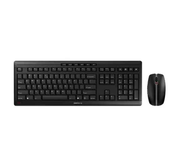Cherry Stream Desktop čierna / Sada klávesnice a myši / Bezdrôtová / US layout s EUR symbolom (JD-8500EU-2)