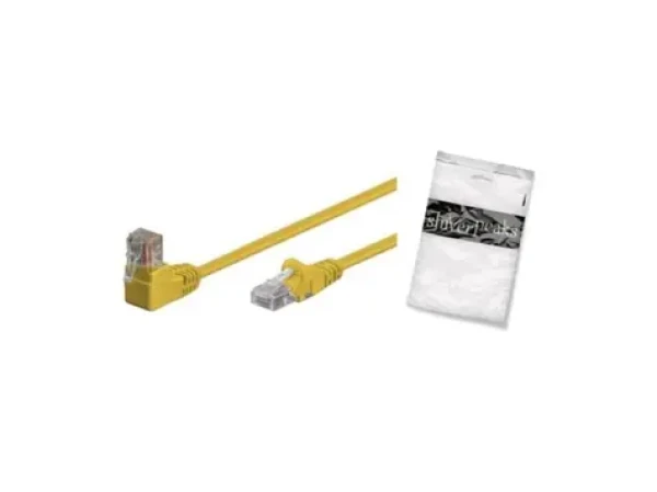 Shiverpeaks Cat6 žltá / Patch kábel / S/FTP / 2 m / uhlový-rovný RJ45 / 250 MHz (BS08-64032)
