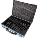 FRITZFURT 3111-1170 HSS-G sada špirálových vrtákov do kovu, 170-dielna, 1.0 mm, 1.5 mm, 2.0 mm, 2.5 mm, 3.0 mm, 3.5 mm, 4.0 mm, 4.5 mm, 5.0 mm, 5.5 mm, 6.0 mm,; 3111-1170