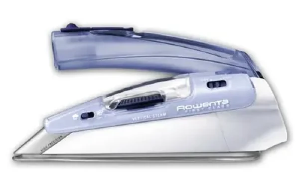 Rowenta DW5210 Focus Travel modrá / Cestovná naparovacia žehlička / 1000 W / 70 ml / duálne napätie 120V amp; 240V (DA 1510)